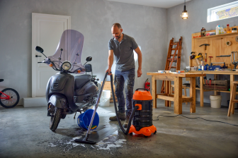 Nat en droog stofzuiger WDZ 530 zwart